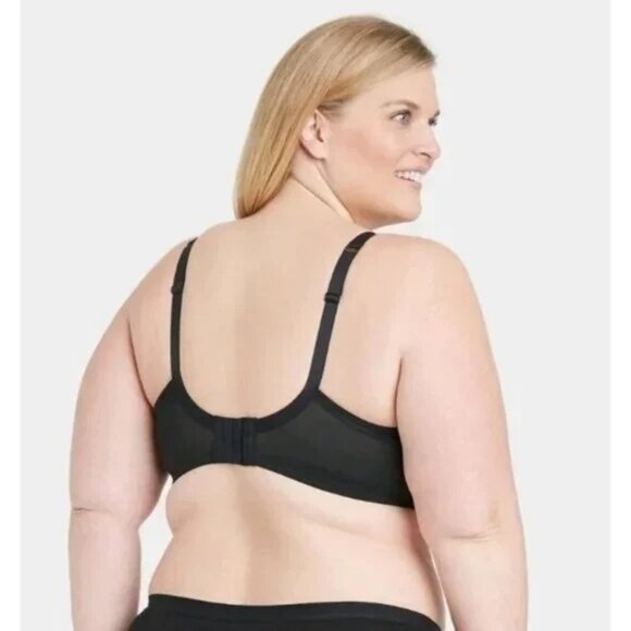 NEW Auden Sublime Lace Plunge Push Up Bra - Black - Picture 2 of 15